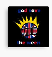 GOD SAVE THE WEEN Canvas Print