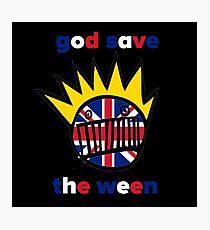 GOD SAVE THE WEEN Photographic Print