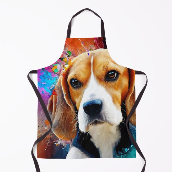 Item preview, Beagle Melody, A Playful Splash of Serenity" designed and sold by The Digital Compass.