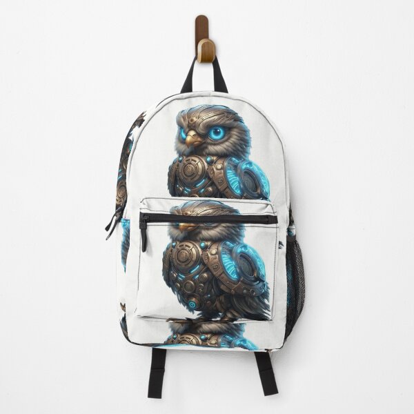 Item preview, cybernetic owl designed and sold by TodoDecoArt.