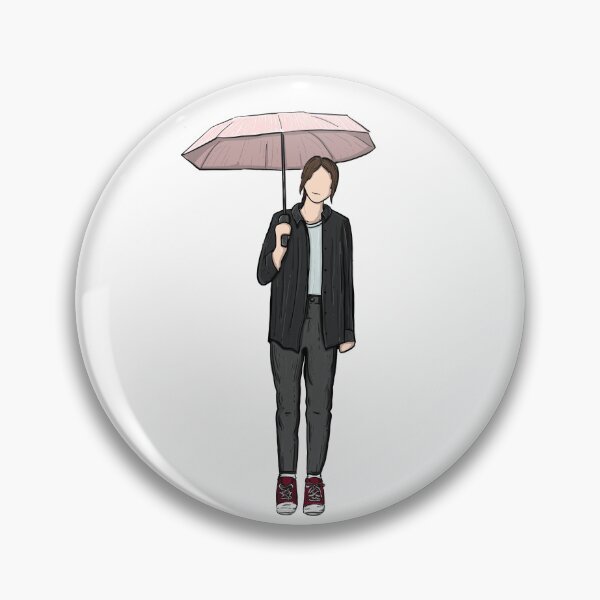 Item preview, The girl with the pink umbrella  designed and sold by berecocopops.