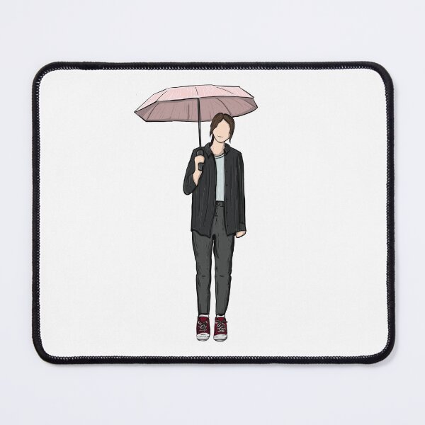 Item preview, The girl with the pink umbrella  designed and sold by berecocopops.