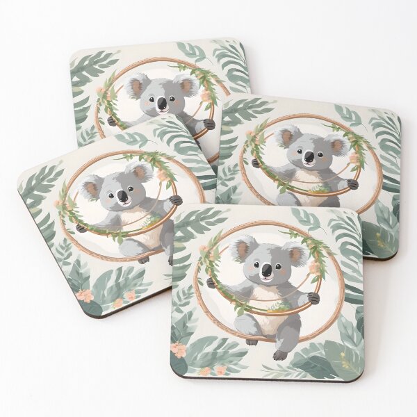 Item preview, Hula Hooping Koala designed and sold by AbsoluteA.
