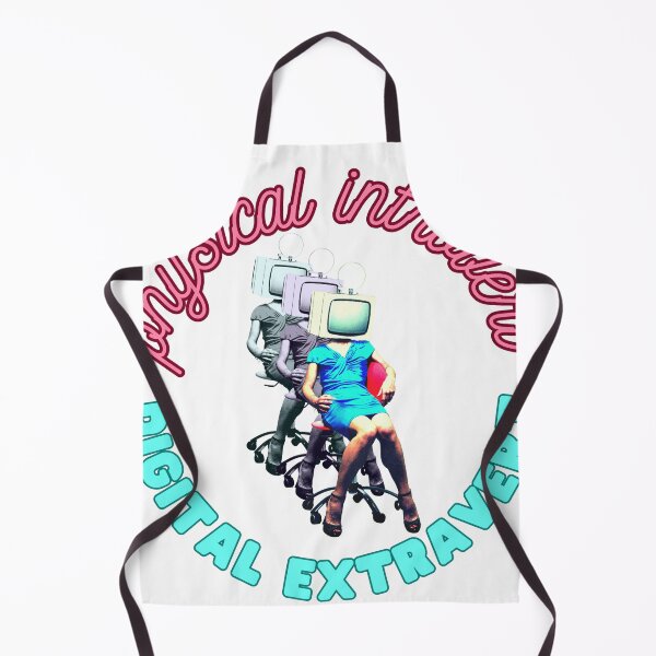 Item preview, Physical Introvert, Digital Extravert  designed and sold by Elsewierd.