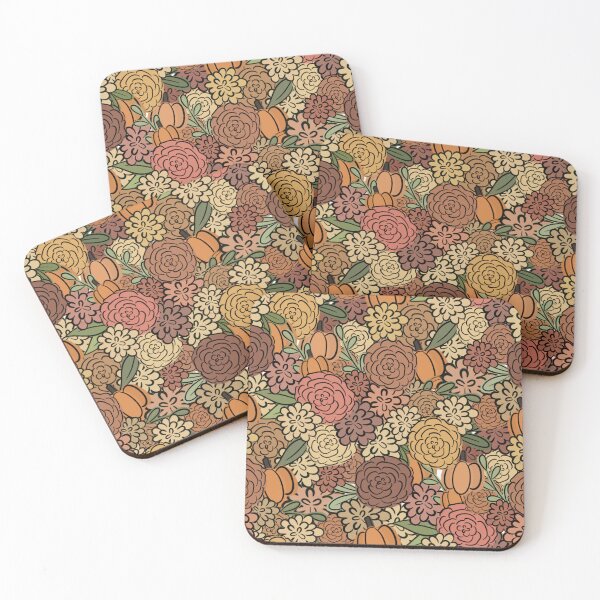 Item preview, Fall flower with pumpkins designed and sold by aw718.