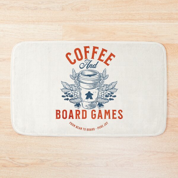 Item preview, Coffee and board games. From Bean to Board, Pure Joy! Gift for Coffee and Board Game designed and sold by Zanda-Nerd-Shop.