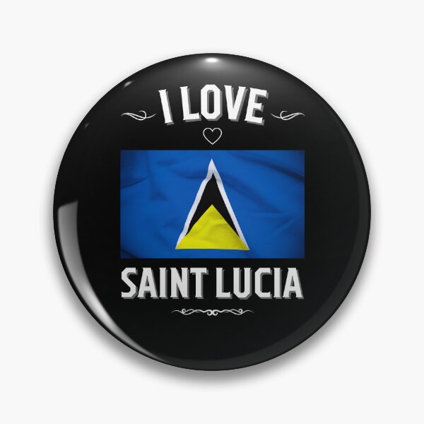 Item preview, I Love Saint Lucia designed and sold by LoveMyRoots.