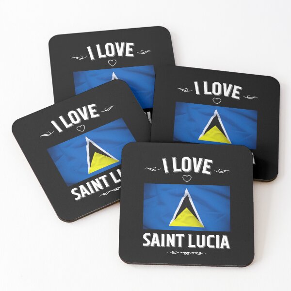 Item preview, I Love Saint Lucia designed and sold by LoveMyRoots.