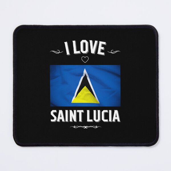Item preview, I Love Saint Lucia designed and sold by LoveMyRoots.