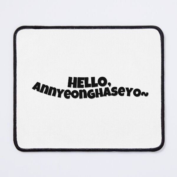 Item preview, Jackson Wang Hello Annyeonghaseyo Quote designed and sold by Jules :).