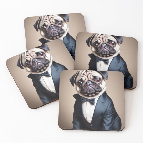 Item preview, Professional French Pug - Frenchy Pug in a Suit  designed and sold by trenchbalence.