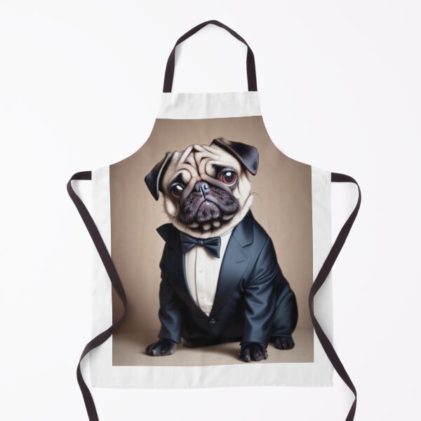 Item preview, Professional French Pug - Frenchy Pug in a Suit designed and sold by trenchbalence.