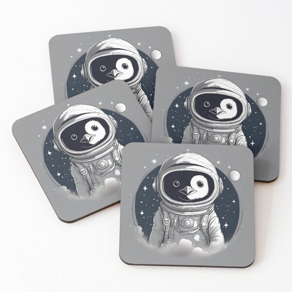 Item preview, Space Penguin designed and sold by AbsoluteA.