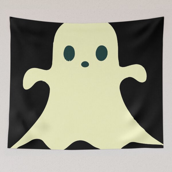 Item preview, Little Halloween Ghost (transparent version) designed and sold by SamJanner.