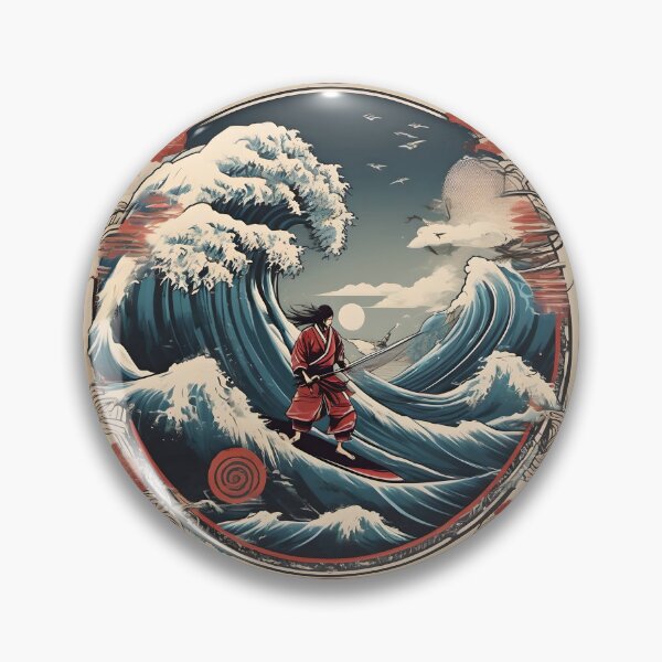 Item preview, Surfer Samurai Writer designed and sold by AbsoluteA.