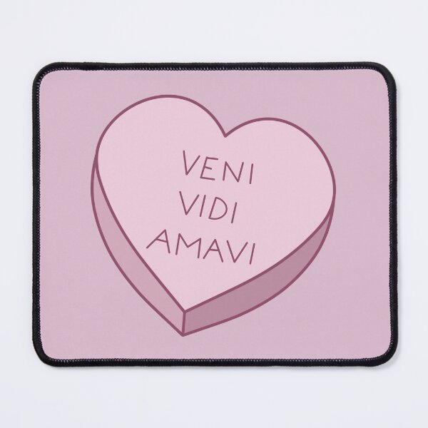 Item preview, Veni Vidi Amavi Candy Heart designed and sold by MoodleDoon.