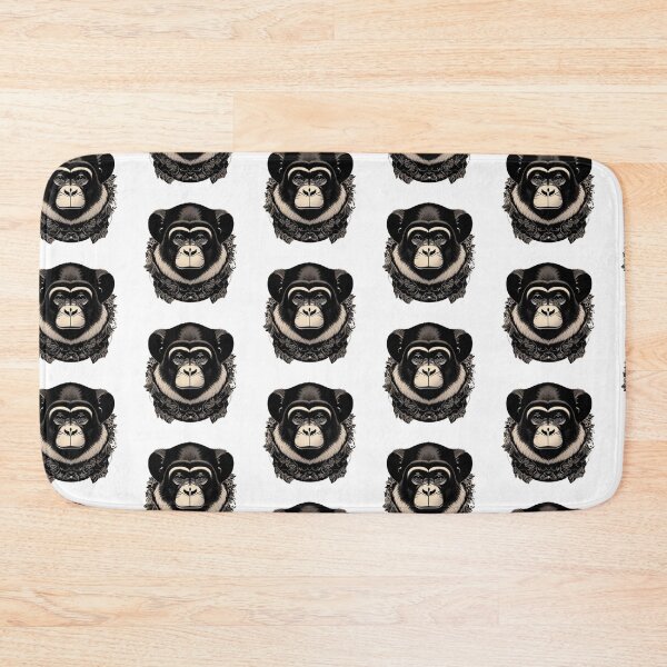 Item preview, Cute monkey print in cartoon style. designed and sold by Animalissima.