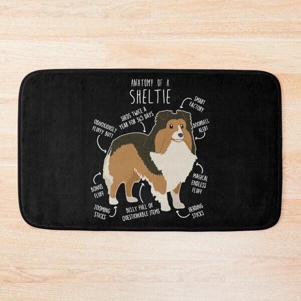 Item preview, Sheltie Shetland Sheepdog Anatomy designed and sold by Clara Hollins.