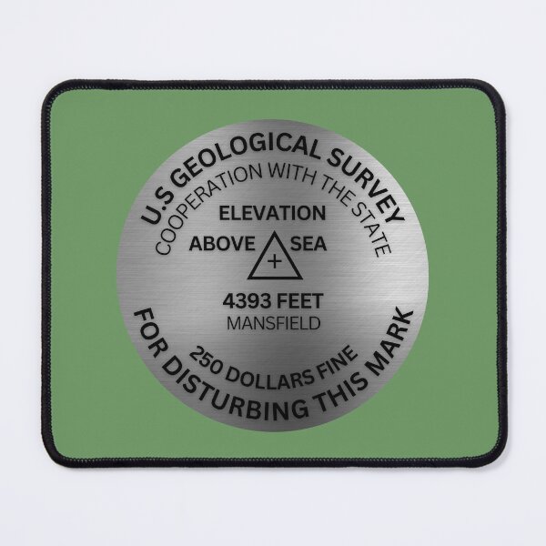 Item preview, Mount Mansfield Summit Marker Sticker designed and sold by thehikerpage.