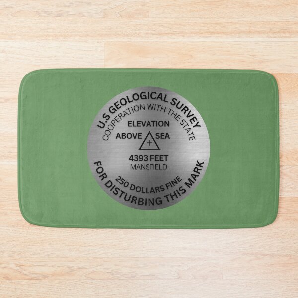Item preview, Mount Mansfield Summit Marker Sticker  designed and sold by thehikerpage.