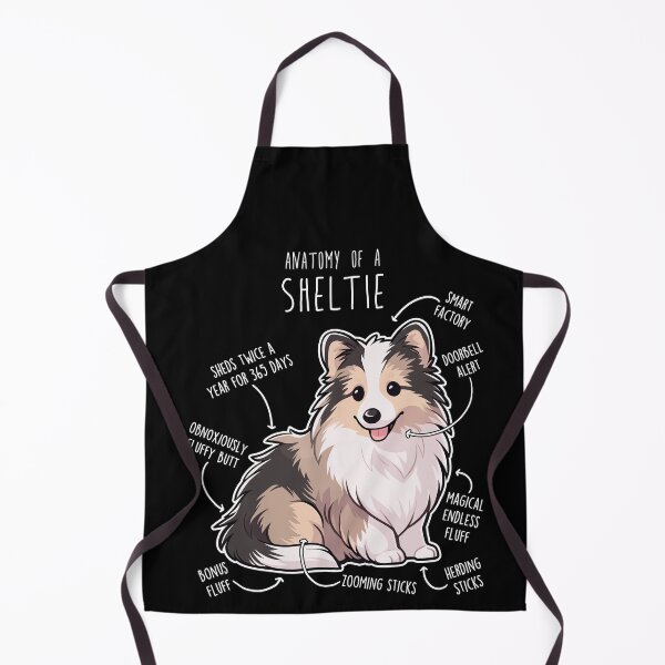 Item preview, Sheltie Shetland Sheepdog Anatomy designed and sold by Clara Hollins.
