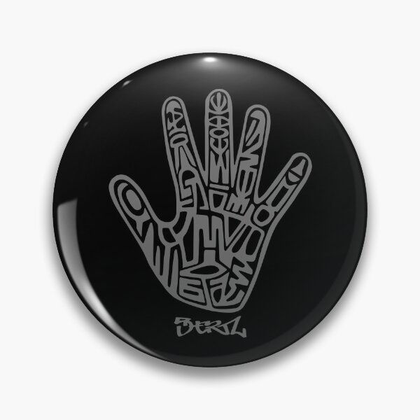 Artikelvorschau, 5 HERTZ. HAND. ABSTRAKT. Stammes. GRAU. entworfen und verkauft von 5hertz.