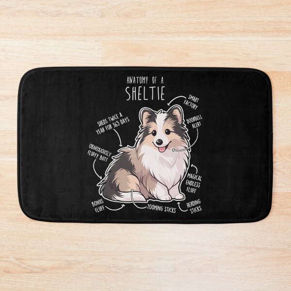 Item preview, Sheltie Shetland Sheepdog Anatomy designed and sold by Clara Hollins.