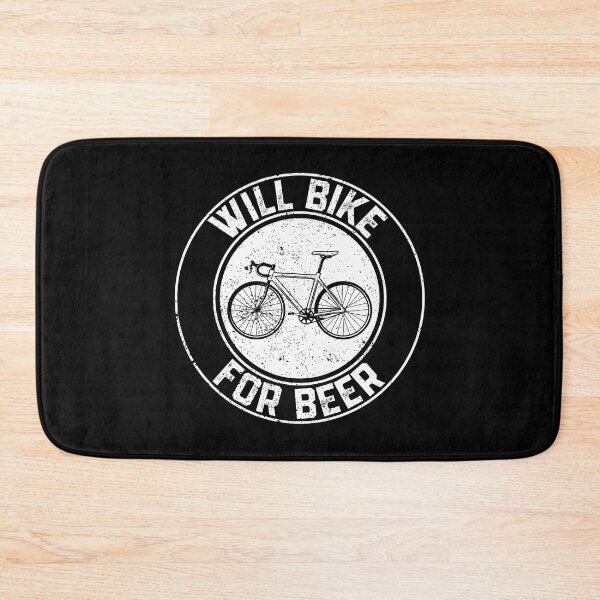 Item preview, Will Bike For Beer - Cycling Road Bike Funny Cyclist Gift designed and sold by jingdomdesgine.