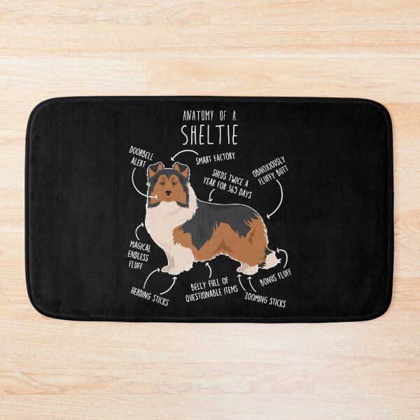 Item preview, Sheltie Shetland Sheepdog Anatomy designed and sold by Clara Hollins.