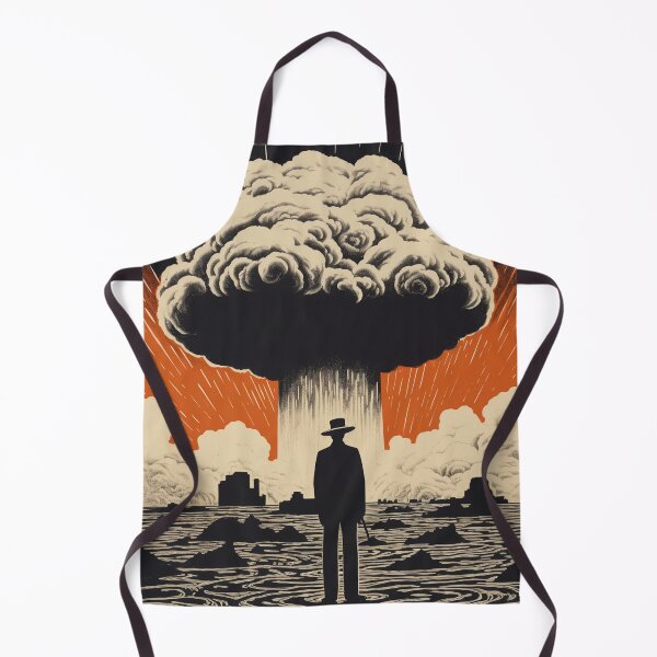Item preview, Oppenheimer's Echo: Evocative Mushroom Cloud Artistry designed and sold by pokedez.