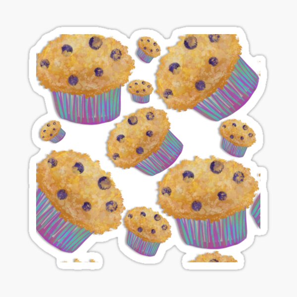 It is Muffin Time Sticker for Sale by daveb72