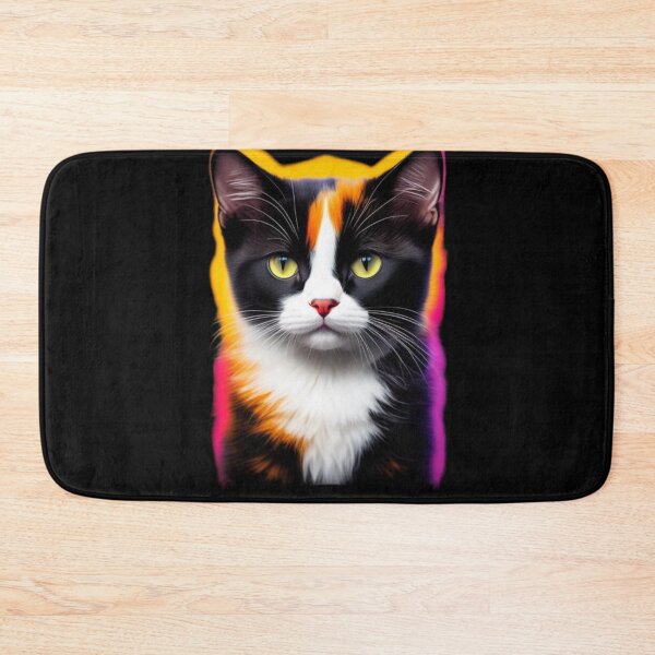 Item preview, Beautiful tricolor kitten print. designed and sold by Animalissima.