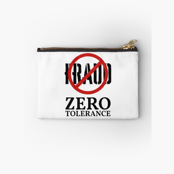 Item preview, Fraud - Zero Tolerance Sign designed and sold by kcaandwu.