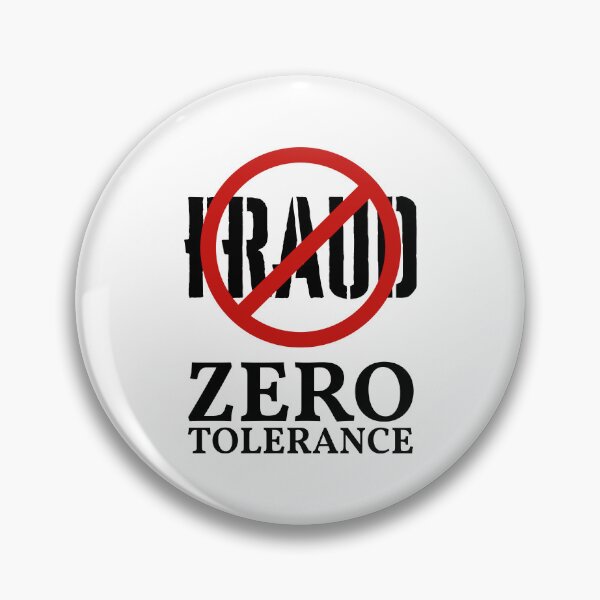 Item preview, Fraud - Zero Tolerance Sign designed and sold by kcaandwu.