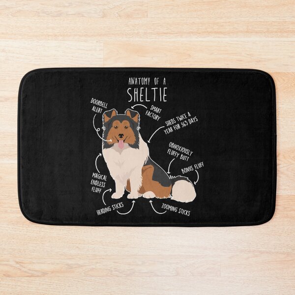 Item preview, Sheltie Shetland Sheepdog Anatomy designed and sold by Clara Hollins.