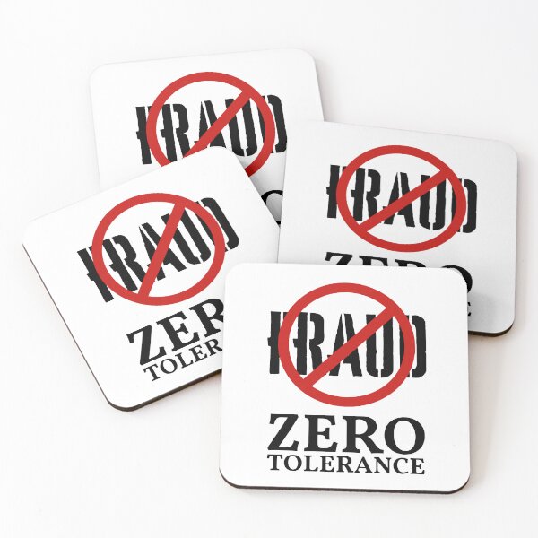 Item preview, Fraud - Zero Tolerance Sign designed and sold by kcaandwu.