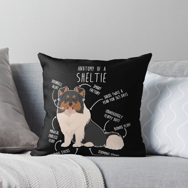 Item preview, Tri Color Sheltie Shetland Sheepdog Anatomy designed and sold by Clara Hollins.