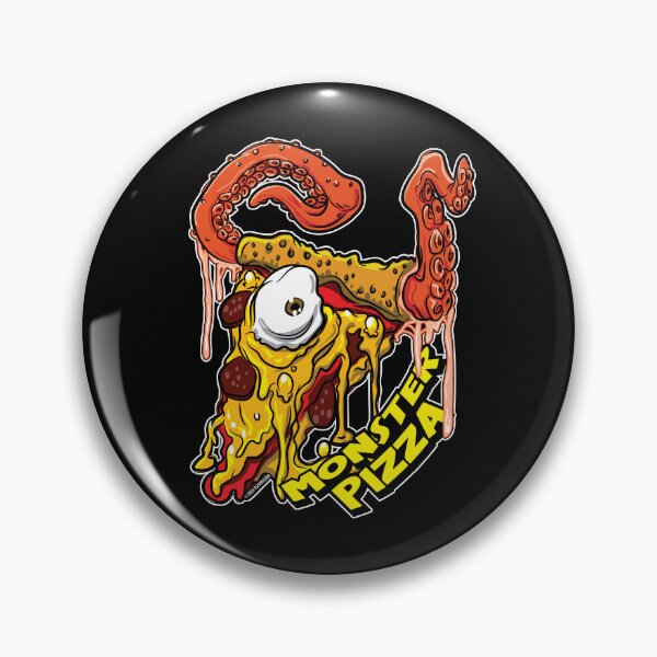 Item preview, Monster Pizza Cyclops with tentacles designed and sold by eShirtLabs.