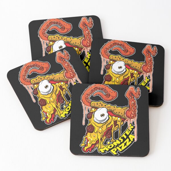 Item preview, Monster Pizza Cyclops with tentacles designed and sold by eShirtLabs.