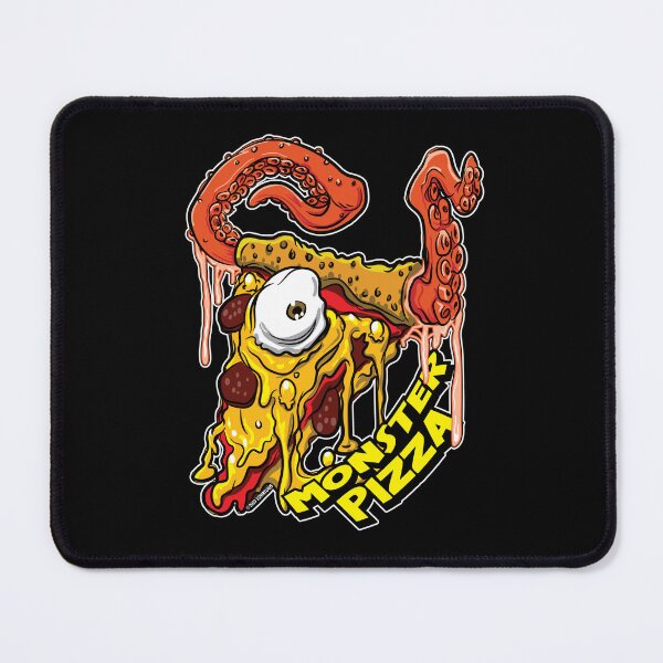 Item preview, Monster Pizza Cyclops with tentacles designed and sold by eShirtLabs.