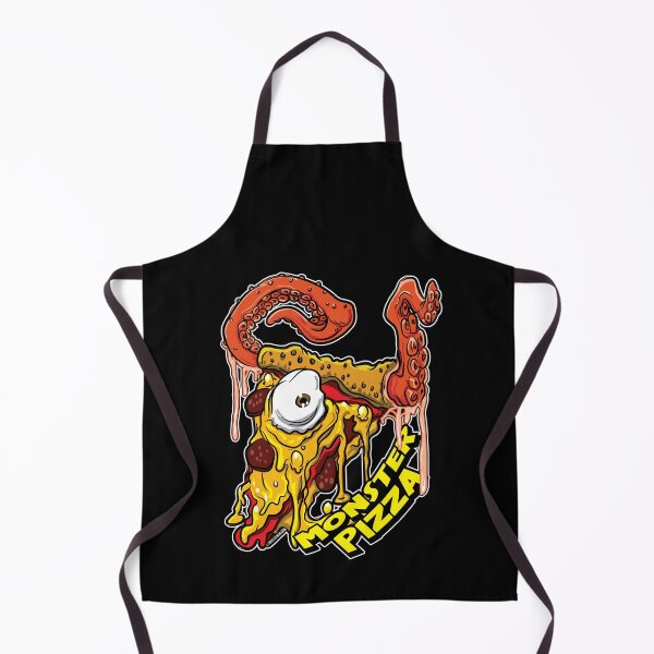 Item preview, Monster Pizza Cyclops with tentacles designed and sold by eShirtLabs.