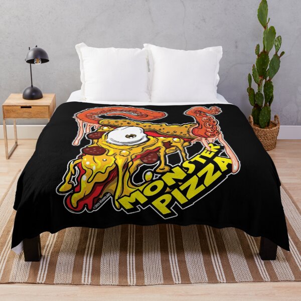 Item preview, Monster Pizza Cyclops with tentacles designed and sold by eShirtLabs.