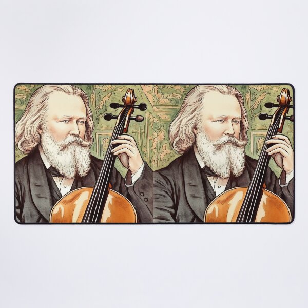 Artikelvorschau, Johannes Brahms entworfen und verkauft von ComicsFactory.