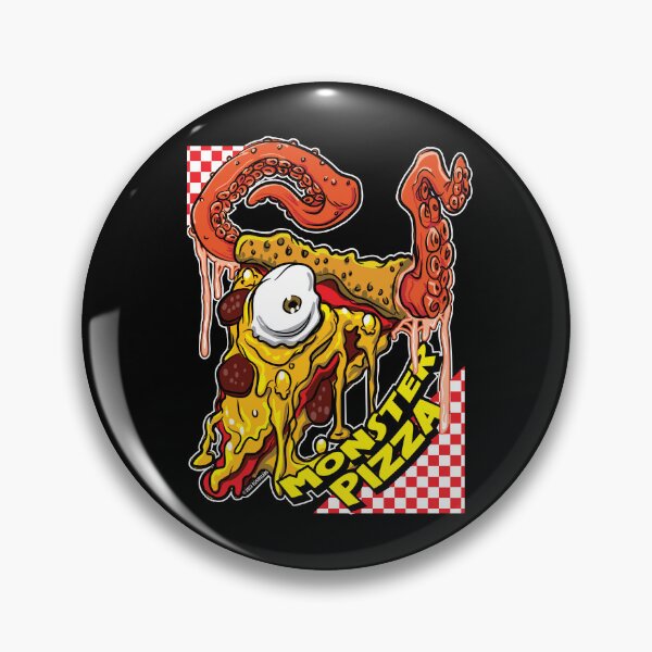 Item preview, Monster Pizza Cyclops with tentacles designed and sold by eShirtLabs.