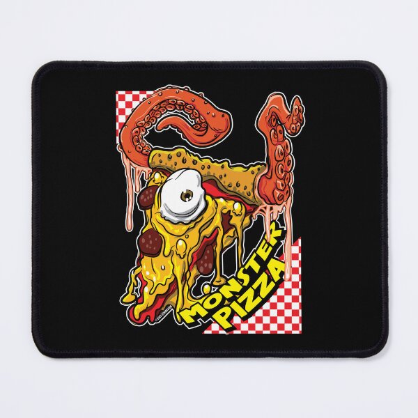 Item preview, Monster Pizza Cyclops with tentacles designed and sold by eShirtLabs.