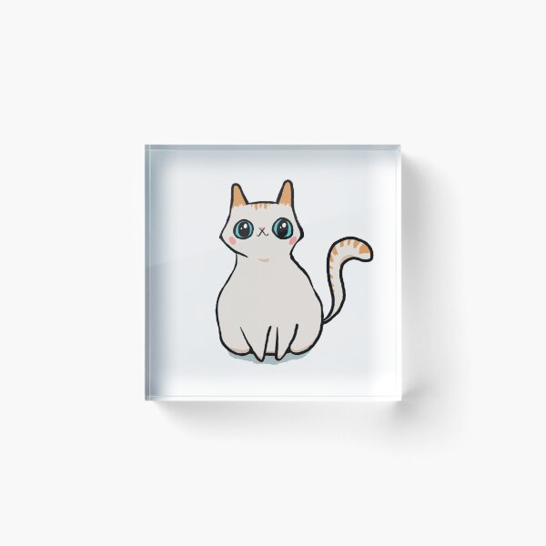 Item preview, Cute Flame Point Siamese Kitty (original) designed and sold by makell-creates.