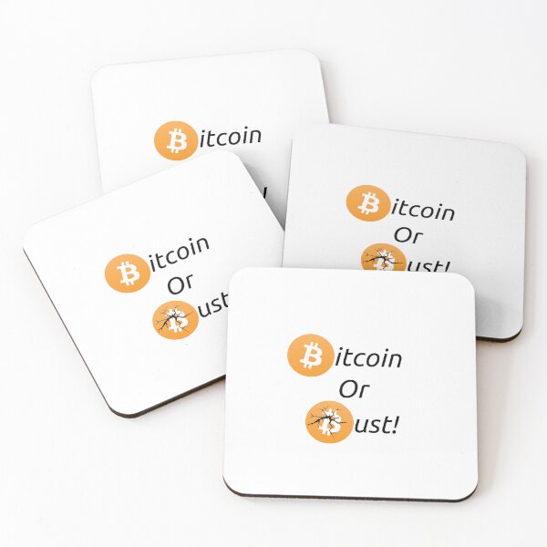 Item preview, Bitcoin or Bust designed and sold by teaEarl-GreyHot.