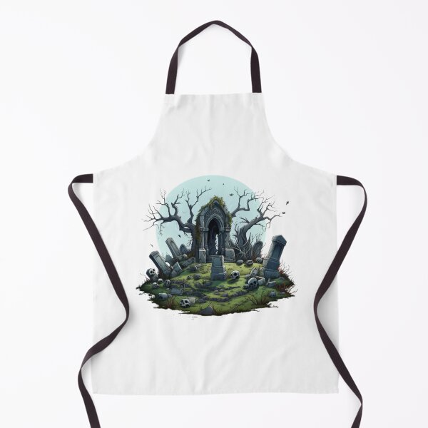 Item preview, Out in the Graveyard on Halloween designed and sold by holistech.