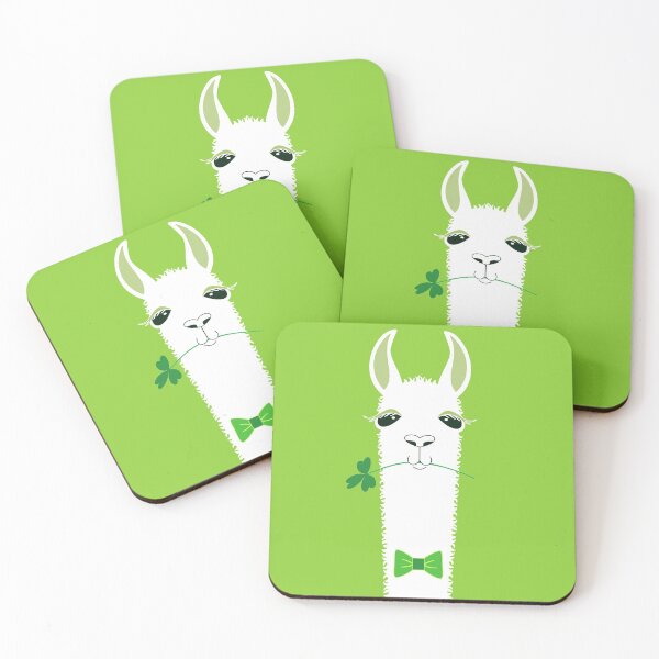 Item preview, ST PATRICKS DAY LLAMA designed and sold by Jean Gregory Evans.