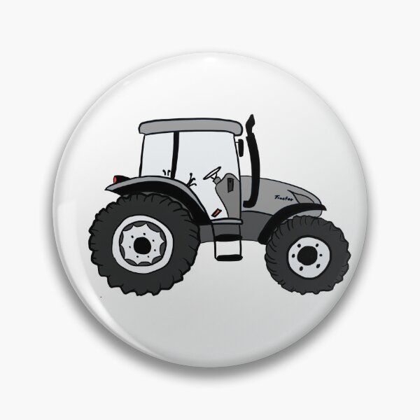 Item preview, Grey Tractor - Farmer - Argo Life designed and sold by IrinuArt.